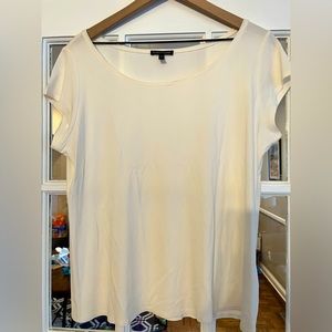 Eileen Fisher Silk ballet neck shell top